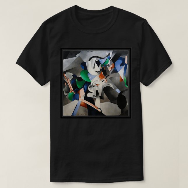 Camiseta Art Movements, Dadaism, Francis Picabia Premium  (Diseño del anverso)