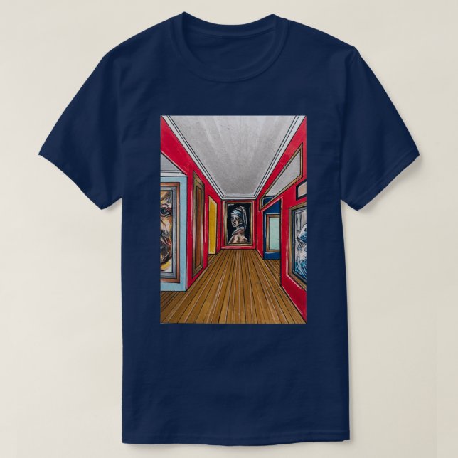 Camiseta Art Museum (Diseño del anverso)