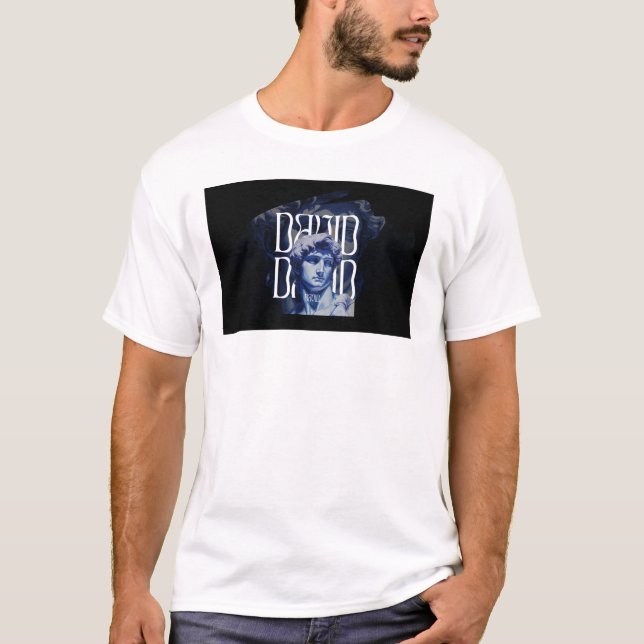 Camiseta Art Never Dies | Escultura de David (Anverso)