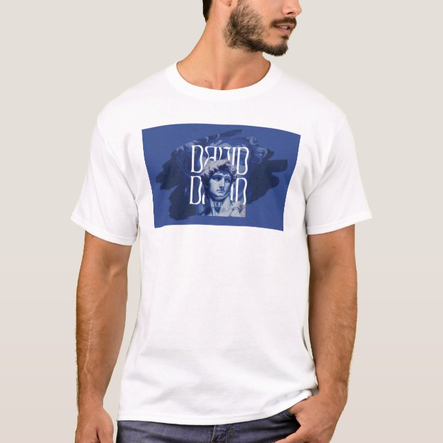 Camiseta Art Never Dies | Escultura de David (Anverso)