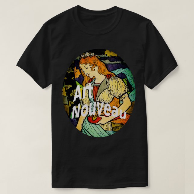 Camiseta Art Nouveau (Diseño del anverso)