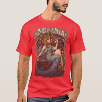 Camiseta Art Nouveau BOHEMIA