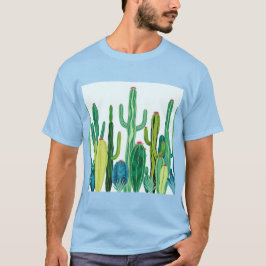 Camiseta Art Nouveau Cacti
