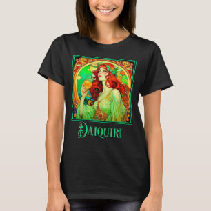 Camiseta Art Nouveau Daiquiri