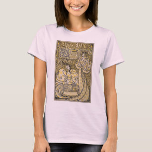 Camiseta Art Nouveau Delftsche Slaolie Delft