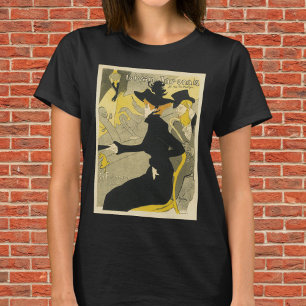 Camiseta Art Nouveau, Divan Japonais por Toulouse Lautrec