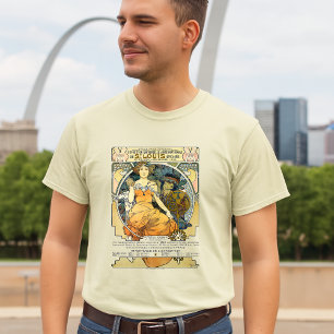 Camiseta Art Nouveau Exposición Universal de 1904 St. Louis