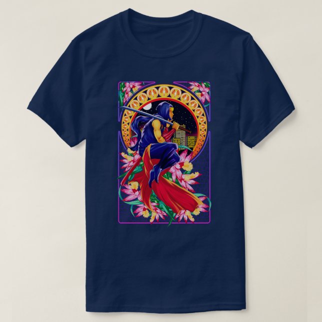 Camiseta Art Nouveau Gaiden (Diseño del anverso)