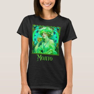 Camiseta Art Nouveau Mojito