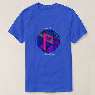 Camiseta Art Nouveau Rune Ansuz - Inspiración