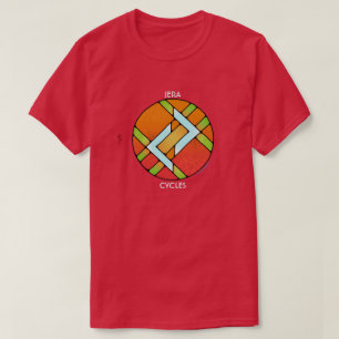 Camiseta Art Nouveau Rune Jera - Ciclos