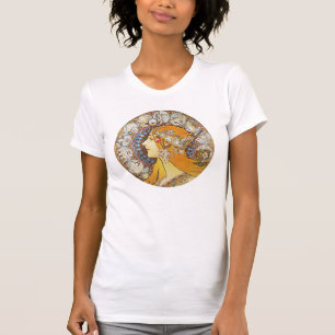 Camiseta Art Nouveau vintage