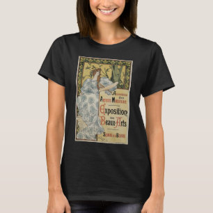 Camiseta Art Nouveau vintage, Exposición de Bellas Artes