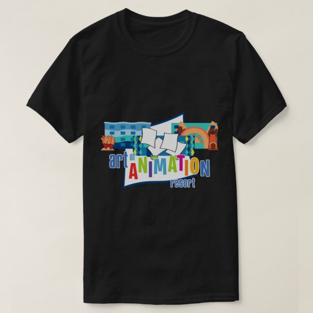 Camiseta Art of Animation Resort Classic T-Shirt (Diseño del anverso)