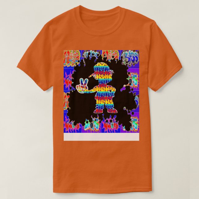 Camiseta Art Pegatina Drin Graffiti Rap Boy 1 1 (Diseño del anverso)