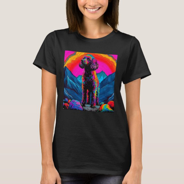 Camiseta Art Poodle Dog (Anverso)