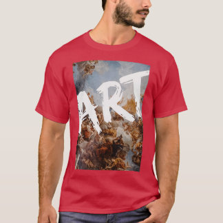 Camiseta ART Renaissance Pintura Graffiti Diseño Tipógrafo