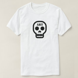 Camiseta Art Skull T-Shirt (Customize It!)
