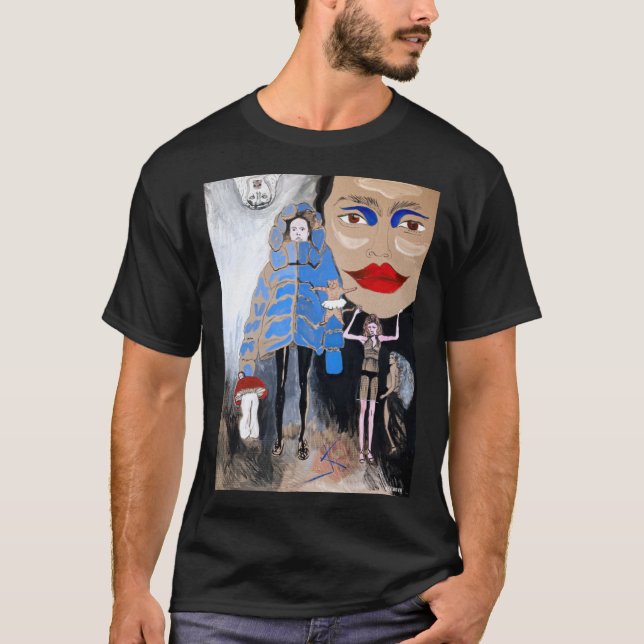 Camiseta Art Streetwear Graphic Artwork Fashion Illustratio (Anverso)
