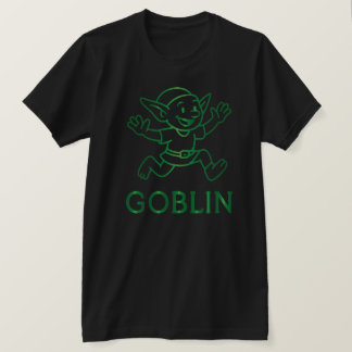 Camiseta Art T de Goblin Line Mínima | SOLO EN NEG