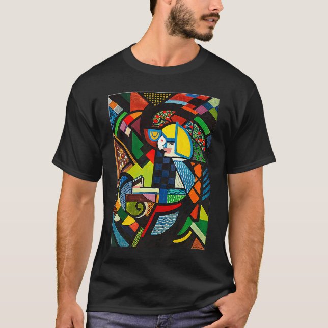 Camiseta Art T , Painting, Masterpiece Art, Poster, Men's,  (Anverso)