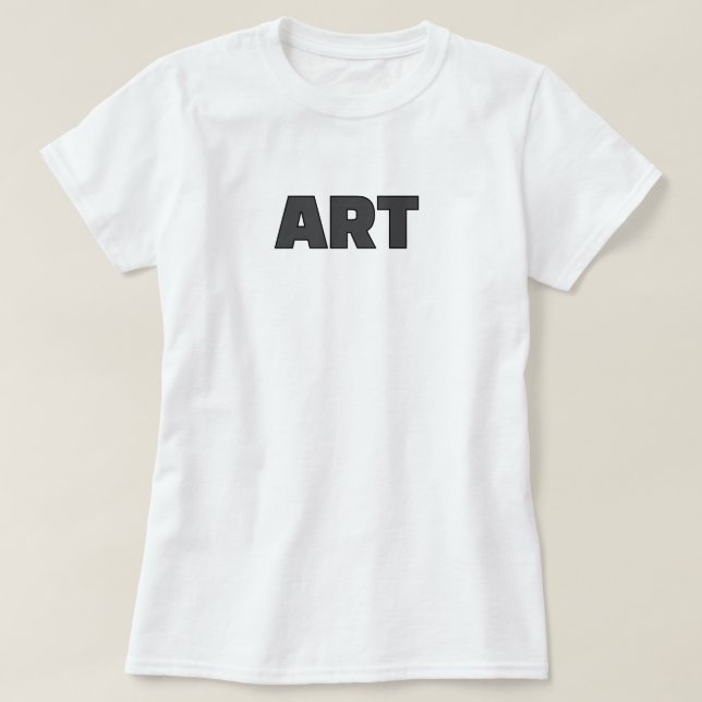 Camiseta Art T-Shirt (Diseño del anverso)