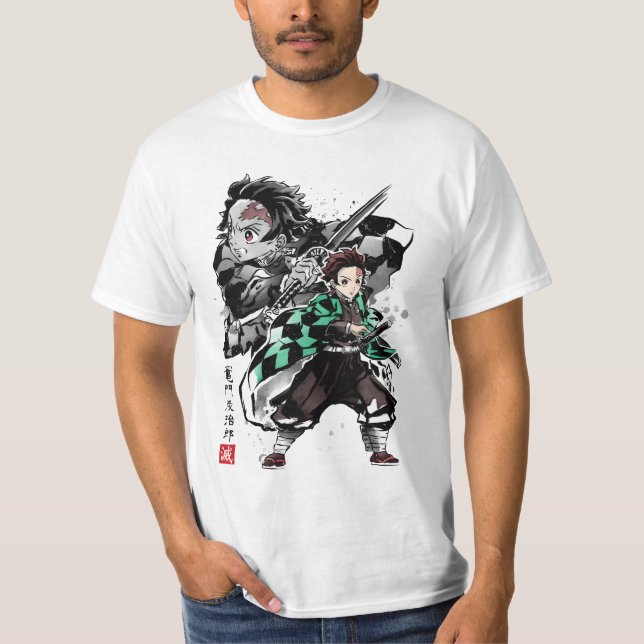Camiseta Art tanjiro kamado (Anverso)
