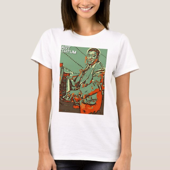 Camiseta Art Tatum (Anverso)