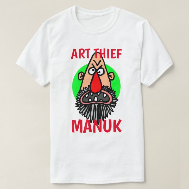 CAMISETA ART THIEF MANUK T SHIRT (Diseño del anverso)