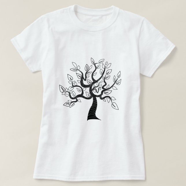 Camiseta Art Tree (Diseño del anverso)