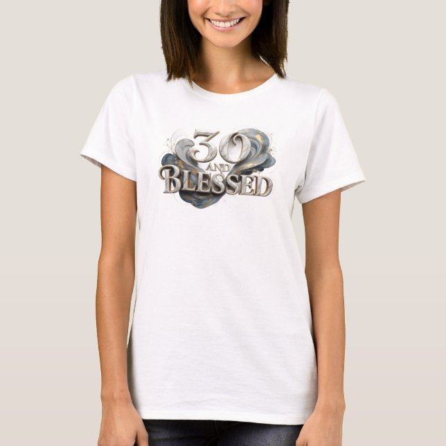 Camiseta Arte 30 Y BENDITO Arte usable (Anverso)
