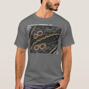 Camiseta Arte aborigen australiano
