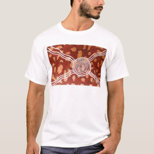 Camiseta Arte aborigen Corroboro II