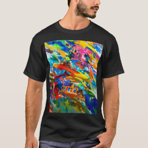 Camiseta arte abstracto