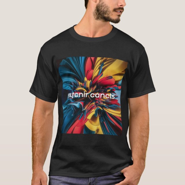Camiseta Arte abstracto (Anverso)
