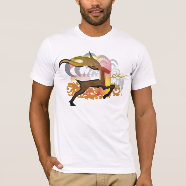 Camiseta Arte abstracto (Anverso)
