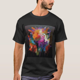 Camiseta arte abstracto