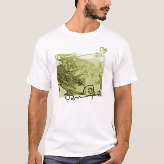 Camiseta arte abstracto