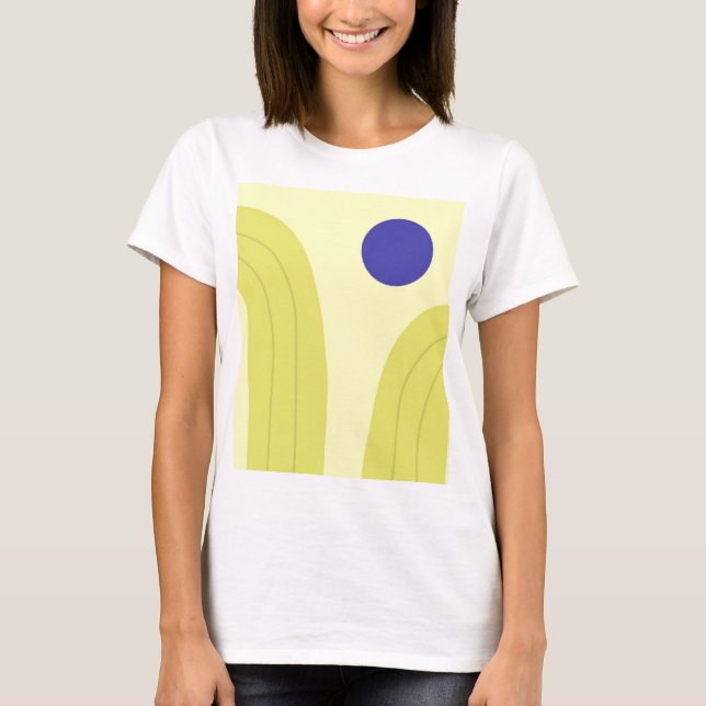 Camiseta arte abstracto (Anverso)