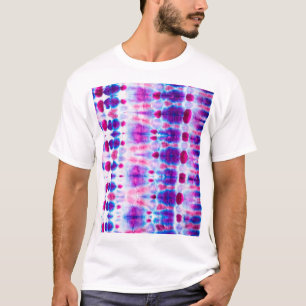 Camiseta Arte abstracto brillante de amarillo rojo