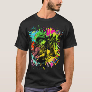 Camiseta arte abstracto cavallo