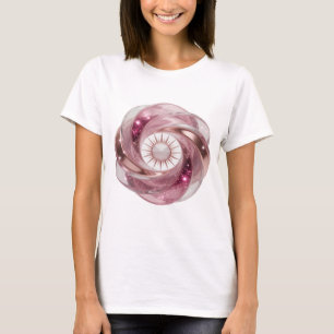 Camiseta ARTE ABSTRACTO Clásico Plata Diseño Moderno