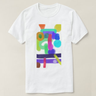 Camiseta Arte abstracto colorido 11