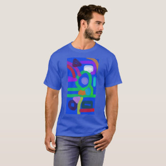 Camiseta Arte abstracto colorido 12