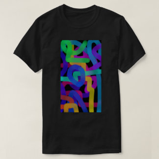 Camiseta Arte abstracto colorido 17