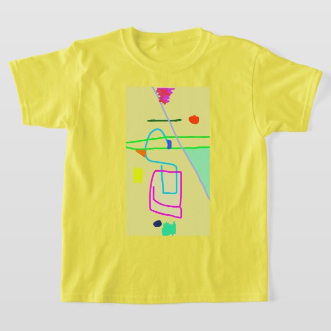 Camiseta Arte Abstracto Colorido 9 (Distribución)