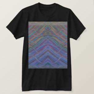 Camiseta Arte abstracto colorido único P40M
