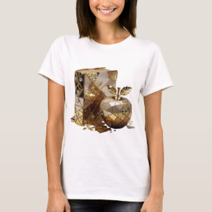 Camiseta ARTE ABSTRACTO Cool Silver Diseño Moderno v3