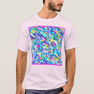 Camiseta Arte abstracto de color arcoiris
