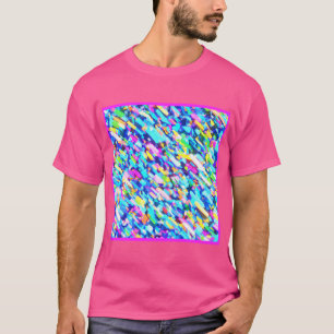 Camiseta Arte abstracto de color arcoiris